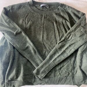 Green Anthropologie sweater